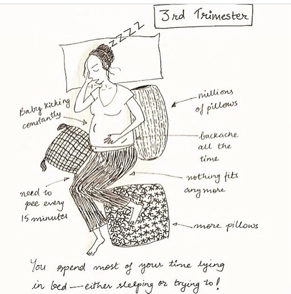 July 2015 - into the final trimester we go!