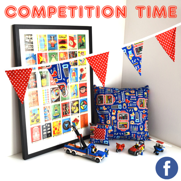 Win childrens bunting, tooth fairy pillow and cushion