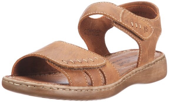 Sandals for schlepping for miles around city streets