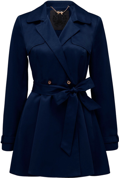 Skirted Trench Coat