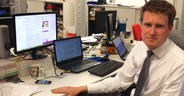 Webchat with Tristram Hunt, Labour education shadow, MONDAY 27 April at 12 midday