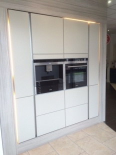 Wall units in open plan kitchen diner with high ceilings - opinions pls!