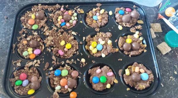 to ask my kids to wait till monday for easter eggs