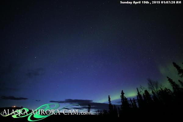 Armchair aurora watching