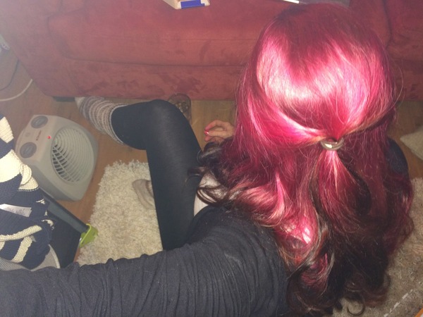 To want to dye my hair a wacky colour like pink or blue or green?