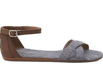 Sandals for schlepping for miles around city streets