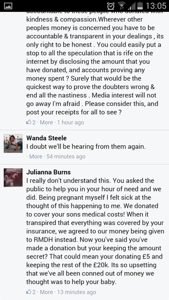 To wonder why there has STILL been no donation?