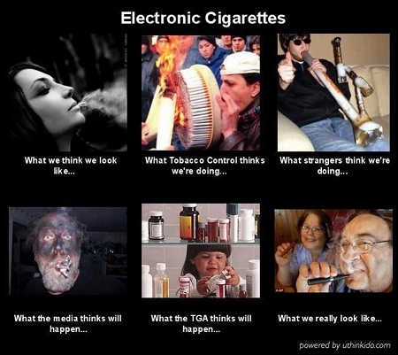 To think that advertising Vaping products on TV is wrong