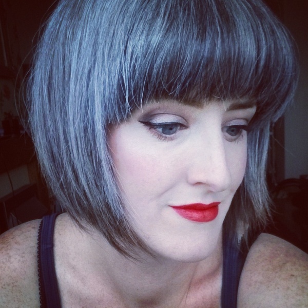 Am vey vey excited! Spotted some lovely grey in my hair!!!