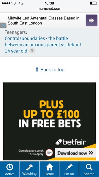 Are gambling ads on the approved list?