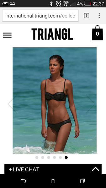 Non halter neck bikini