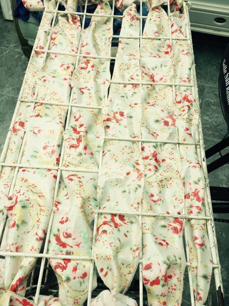 Would you do this in Strips or individual Tied bits - pics inside of basket