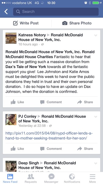 To wonder why there has STILL been no donation?