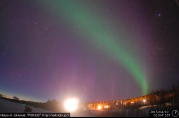 Armchair aurora watching