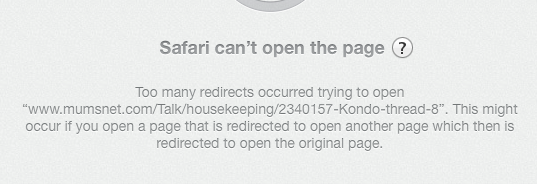 Problem accessing Kondo thread 8 in Housekeeping