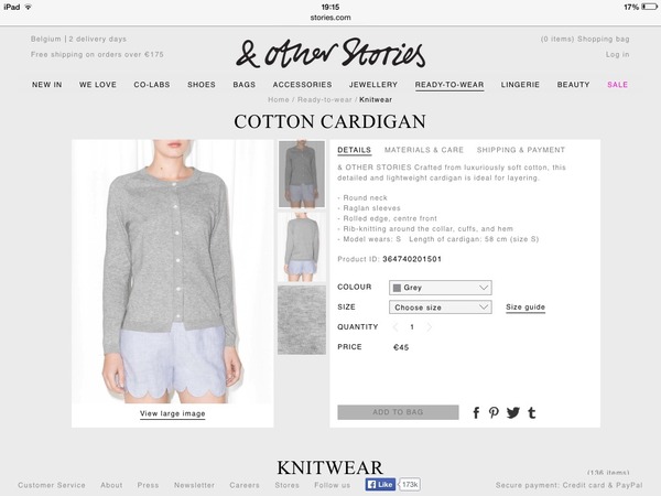 looking for a cardigan