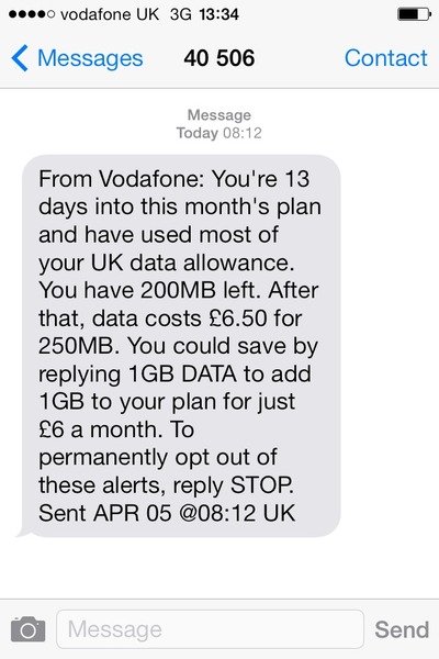 How have I used £26 of mobile data while I was asleep? Anyone?