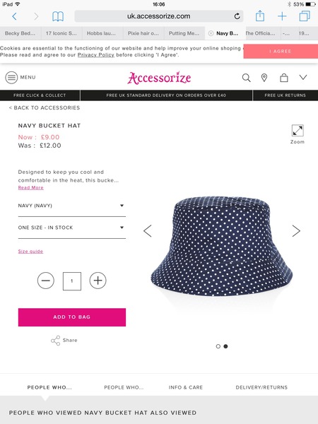 Pixie hair owners - do you wear a hat in the summer? Show and tell please!