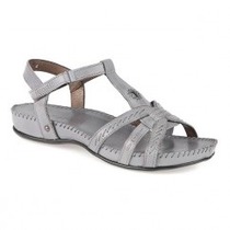 Sandals for schlepping for miles around city streets