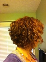 Graduated curly Bob not what I was hoping for - can it be fixed?
