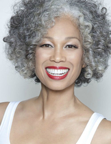 Am vey vey excited! Spotted some lovely grey in my hair!!!