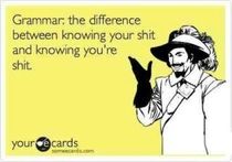 To really really hate it when people use "was" instead of "were"?