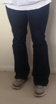 Help with jeans style (warning - unflattering pictures inside)