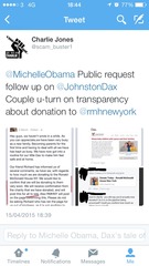 To wonder why there has STILL been no donation?