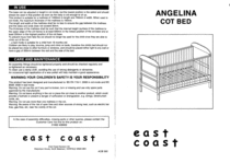 Spare East Coast cot bed instructions??
