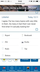 Mobile site looks weird