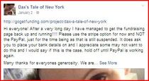 To wonder why there has STILL been no donation?