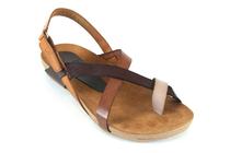 Sandals for schlepping for miles around city streets