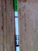 How long can a faint line be faint?!