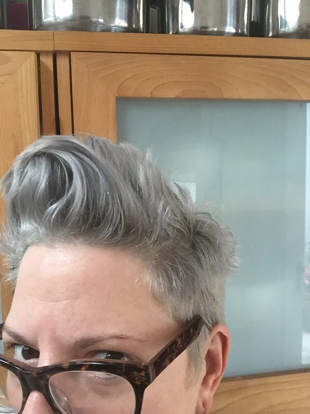 Has anyone dyed their hair  silver grey?