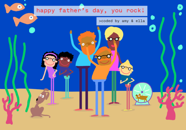 Create a Father’s Day card with your DC using Barclays’ Code Playground website for a chance to win a Kano build-it-yourself computer! NOW CLOSED