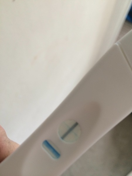 Theres a line this morning that wasnt there yesterday - false positive?