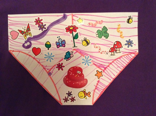 Get your DCs to draw a pair of pants to win Monsters Love Underpants goodies