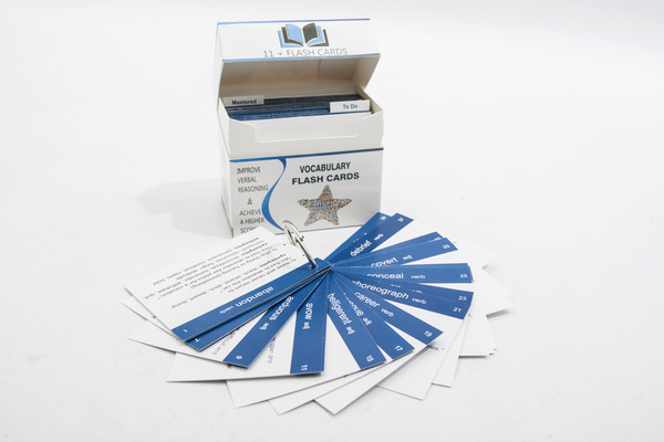11+ Preparation: Introducing 11+ Flash Cards (Vocabulary) to improve English and Verbal Reasoning (VR)