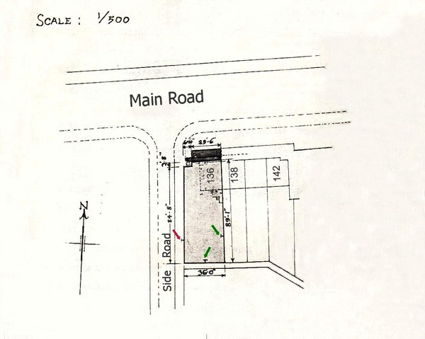 Who owns which Boundary/Fence and what about the one running along a public side road?