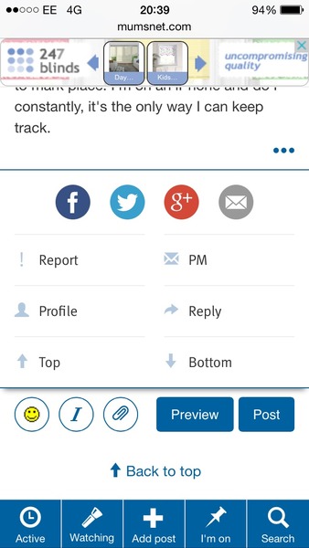 Can we have a "ghost post" option?