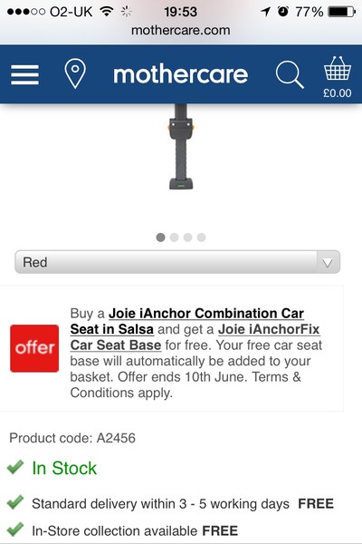 Joie I anchor BARGAIN!