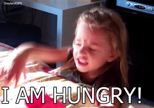 to be bit upset with dsis re food?
