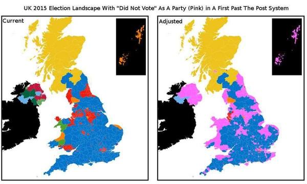 so who'd win if the numbers of votes translated equally into seats?