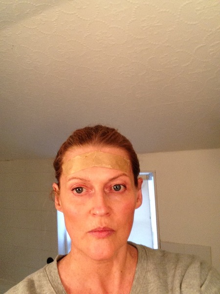 To be angry at suddenly becoming old?