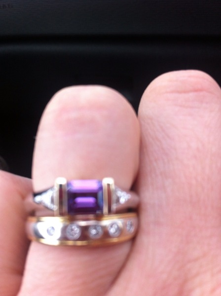 Opinions on this ring combination? Picture to judge!