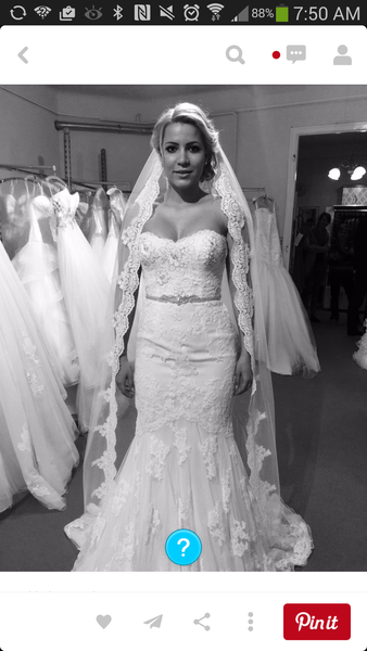 Wedding dress reassurance needed (photos)