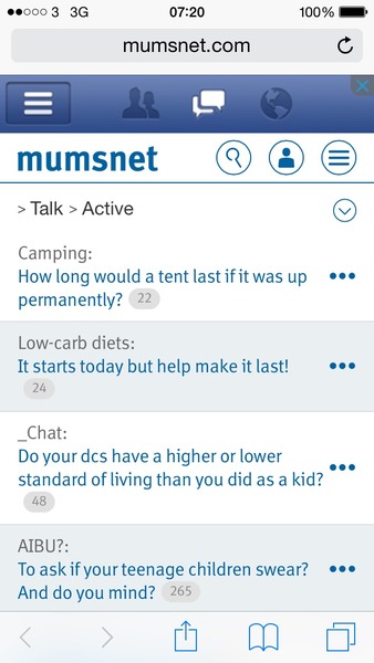 Annoying Facebook style ad