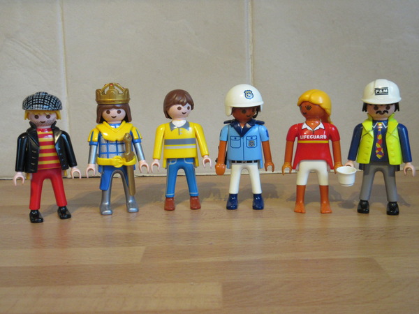 It's election day for the Playmobil people in our house. Cast your votes here...