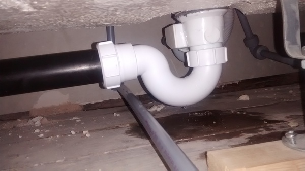 Bath u bend/trap problem