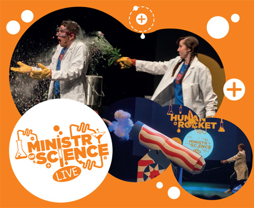 COMPETITION - 2 tickets for The Ministry of Science at The Lowry Theatre. COMPETITION NOW CLOSED.